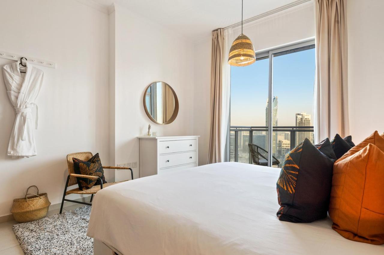 Chic And Zen Apartment, Near Burj Khalifa Tower Dubai Luaran gambar